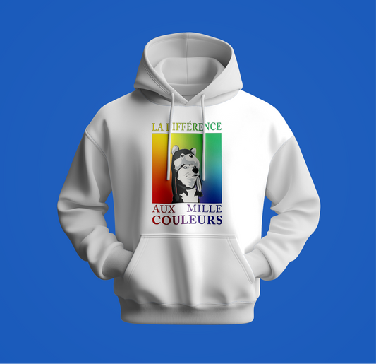Coton-ouaté "La difference aux mille couleurs"