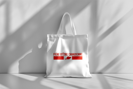 Shopping Bag - "Proud to be Canadian"